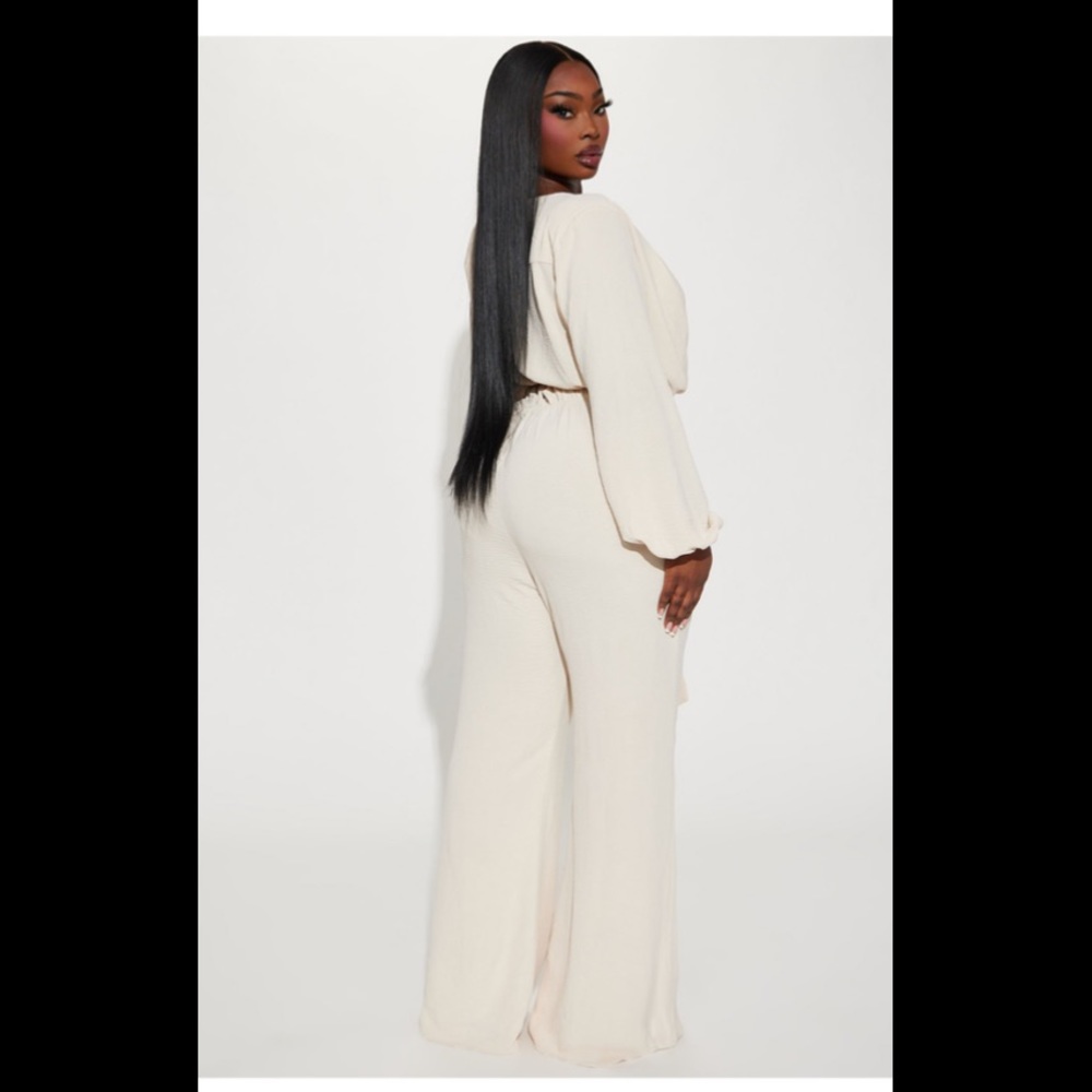 Oatmeal Jumpsuit - Picture 5 of 6